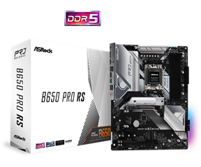 ASROCK MB B650 PRO RS, SOCKET AMD AM5, CS AMD B650, 4 DIMM SOCKETS DDR5, HDMI/DP, 2.5 GIGABIT LAN, ATX, 3YW